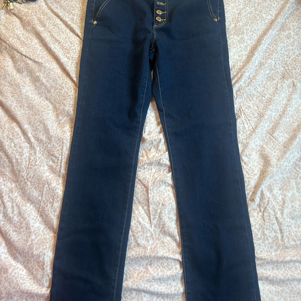 Michael Kors High Rise Dark Blue Jeans